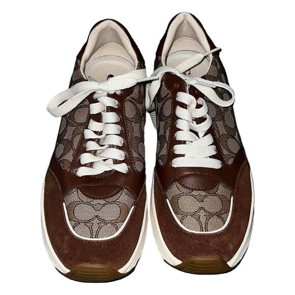 Coach Tech Runner Casual Women’s Lace Up Sneakers Size 9.5 New - Picture 1 of 10